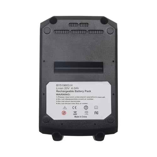 Replacement 4.0Ah 20V Lithium Battery for SKIL PWR CORE BY519601 BY519603 BY519701 BY519702 BY519703 Cordless Power Tools (Not Compatible with Leaf Blower and Circular Saw Lawn)