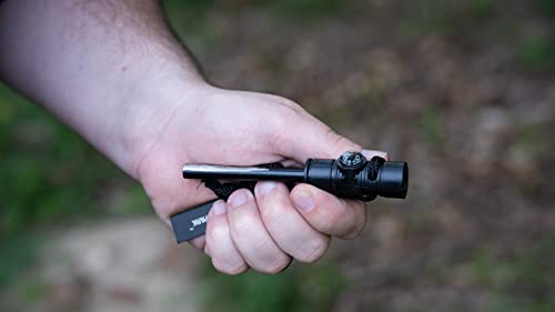 SharpSurvival Spark Fire Starter Kit - Magnesium Ferro Rod Fire Starter Kit with Compass and Whistle - Emergency Fire Starter Survival Multitool for Camping, Hiking, Hunting and more
