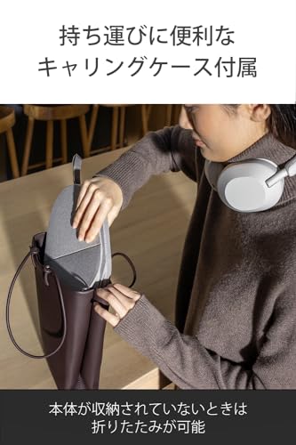 Sony WH-1000XM5 Noise Canceling Wireless Headphones - 30hr Battery Life - Over-Ear Style - Optimized for Alexa and Google Assistant - Built-in mic for Calls - Silver International Version