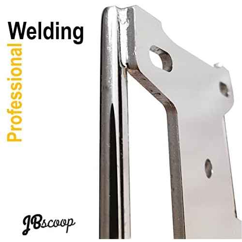JBscoop Garden Hose Holder, Stainless Steel Wall Mount for Water Hose & Extension Cords, Heavy Duty & Rust Proof