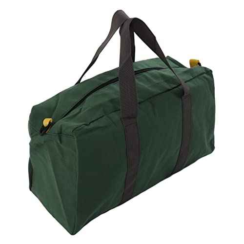 Fdit Hand Tool Storage Bag, Wearable Material Tool Tote Heavy Duty Large Capacity Wide Mouth Portable for Wrenches for Electrician (18in / 45.7cm)
