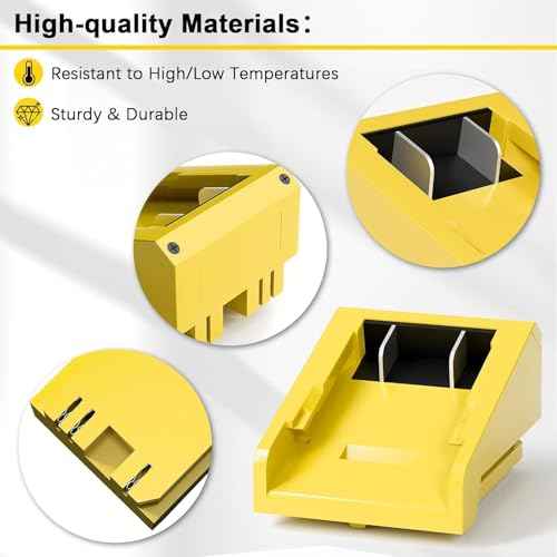 for Stacyc 12" and 16" for De.Walt 20v Battery Adapter, Double The Battery Life