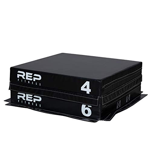 Rep Foam Soft Plyo Boxes - 4 inch and 6 inch Combo Set