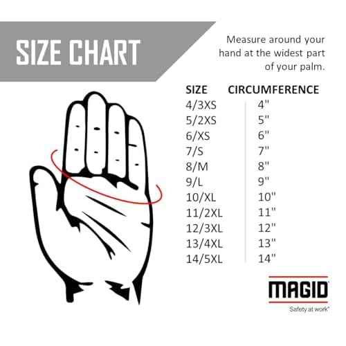 MAGID T-REX Arctic Series Thermal Impact Glove?Cut Level A5-9/L (1 PR)