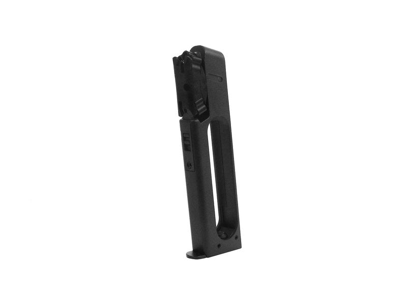 ASG Dan Wesson Valor 1911 Airgun - Steel Grey CO2 Pellet Pistol - Non-Blowback, 4.5mm/.177 Cal, Full Metal, Rotatable 2x6rd Drum Magazine
