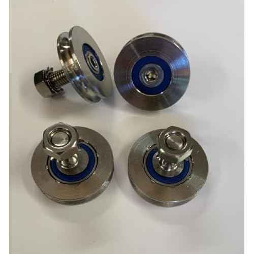 Tile saw carriage tray replacement wheels for most Target, Husqvarna and Felker tile saws.