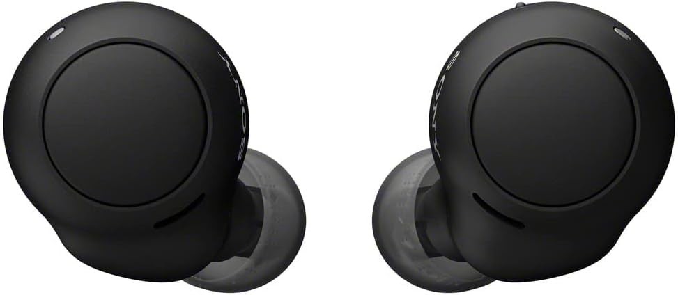 Sony WF-C500 True Wireless Headphones - Up to 20 Hours Battery - Charging case - Voice Assistant Compatible - Built-in mic for Phone Calls - Reliable Bluetooth - Black