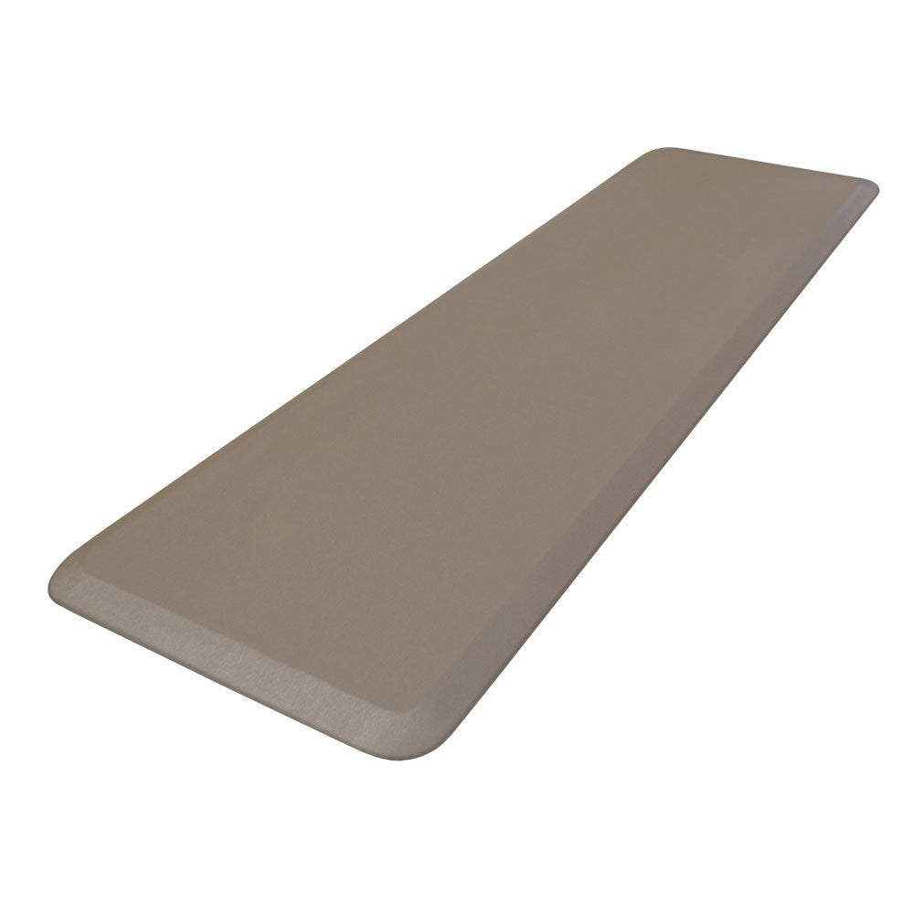 New Life by GelPro Professional Grade Anti-Fatigue Kitchen & office Comfort Mat, 20x72, Stone ¾” Bio-Foam Mat with Non-Slip Bottom For Health & Wellness