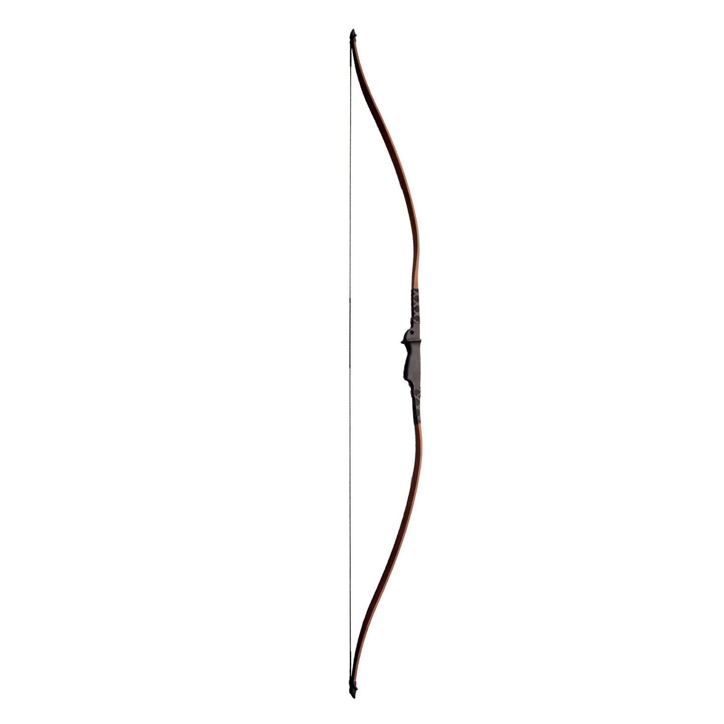 SAS 30-35lbs 22-29" Robinhood Long Bow for Adult/Youth w/Belt Quiver, Armguard, Finger Tab, Arrow Rest, Target Face and 2 x Arrows (Brown)