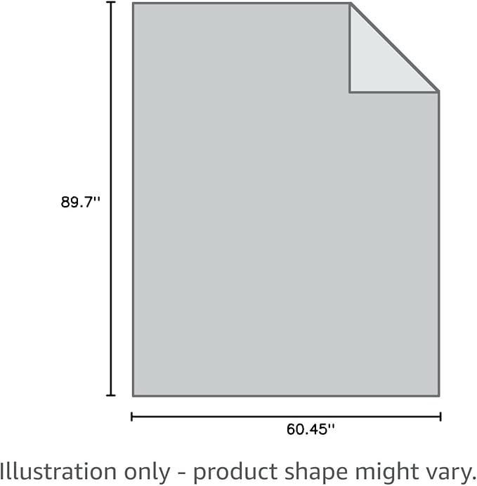 BELIZZI HOME 100% Cotton Bed Blanket, Breathable Thermal Blanket Twin Size, Soft Chevron 60''x90'', Perfect for Layering Any All Season, Light Grey