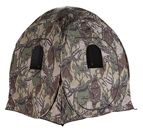 Rhino blinds R75-PRED 2 Person Hunting Ground Blind, Predator Deception
