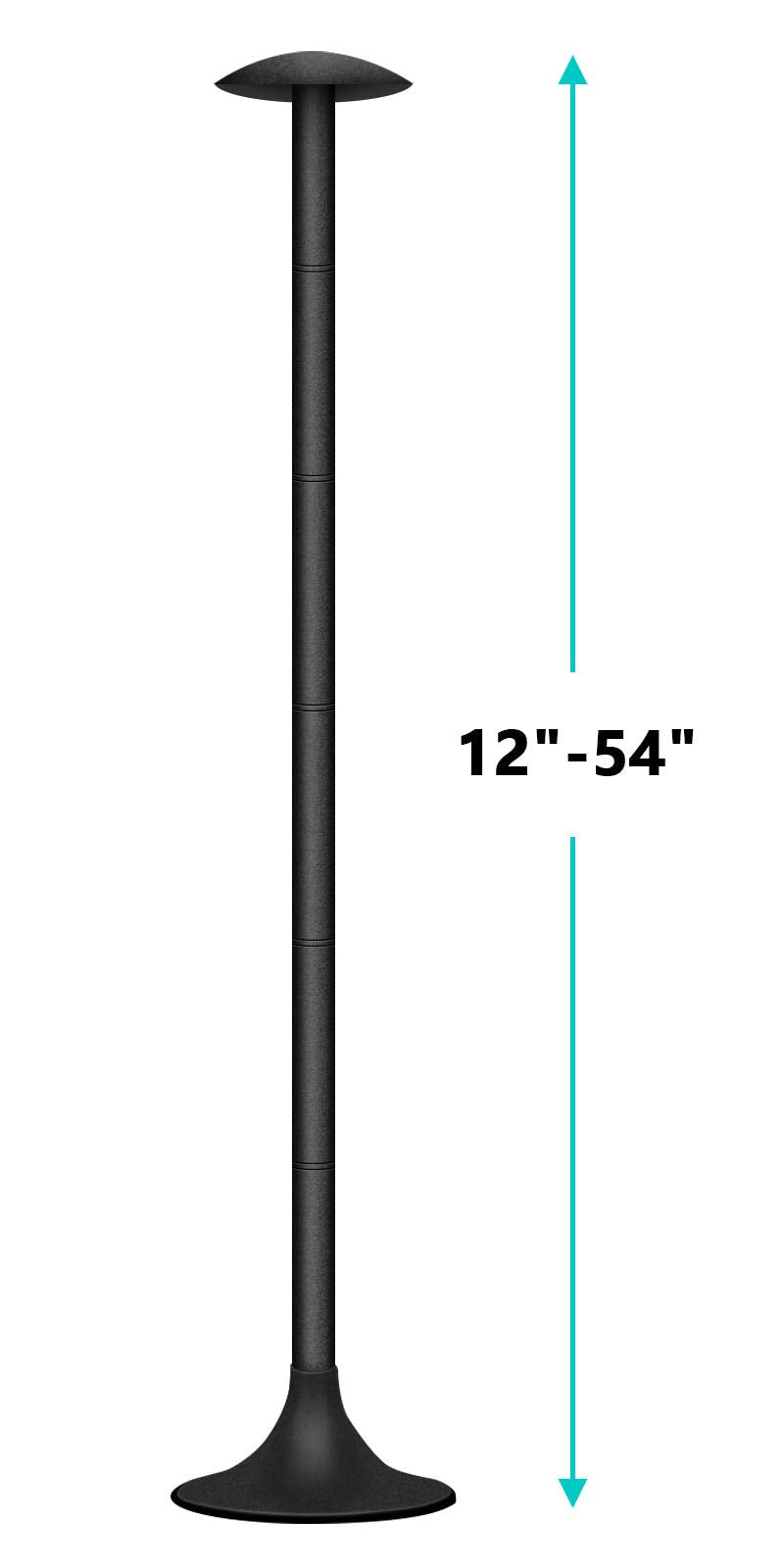 iCOVER Boat Cover Support Pole, Adjustable Tarp Poles Accessories System, 2 Pack Suitable for V Hull Jon Pontoon Boats