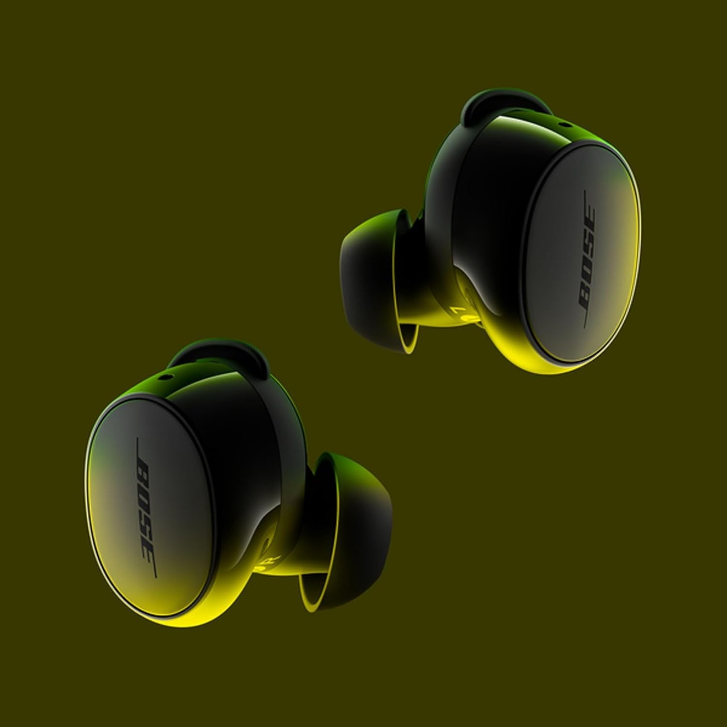 Bose QuietComfort Wireless Noise Cancelling Earbuds, Lifestyle Bluetooth Earbuds with Active Noise Cancellation, Up to 8.5 Hours of Battery Life with Green Extreme Portable Charger (Black)