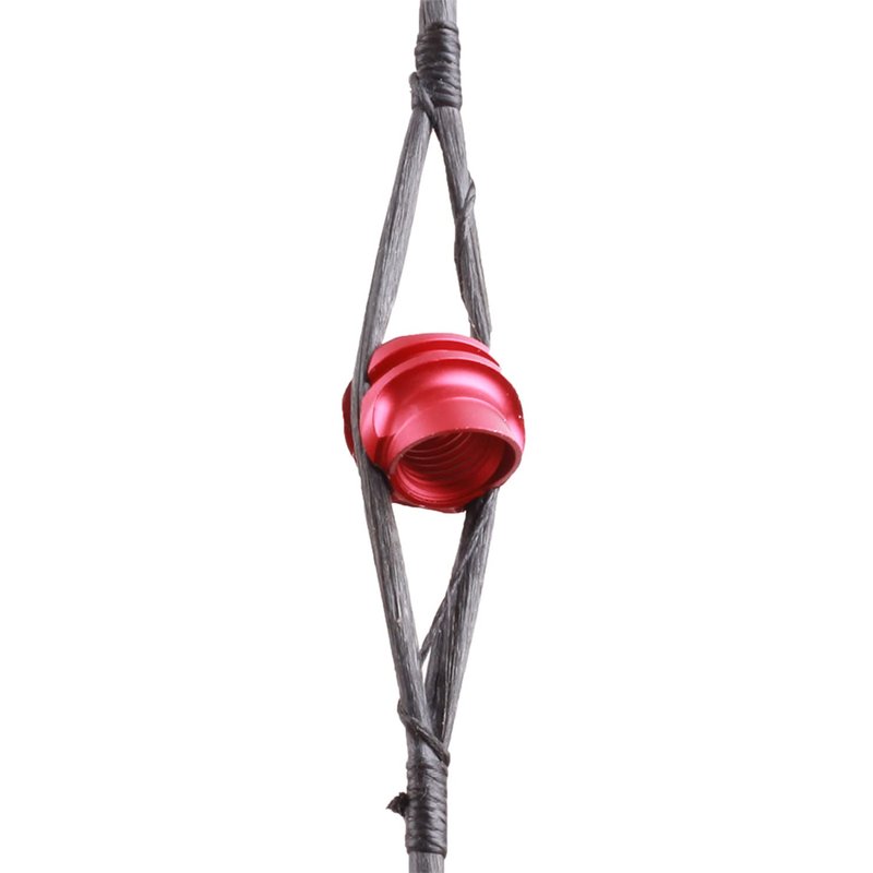 SOPOGER Archery 37/45 Hooed Degree Peep Sight Kit 6X 8X Clarifier and 5 Size Aperture Inner Core Lens Bow Hunting Accessory Peep Sight for Compound Bow with Bow Serving String (Red, 37 Degree 8X)