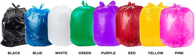 Ultrasac Heavy Duty 55 Gallon Pink Trash Bags