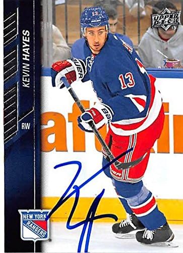 Sports Memorabilia Autograph Warehouse 291291 2015 Kevin Hayes Autographed No.381 Hockey Card - New York Rangers RW