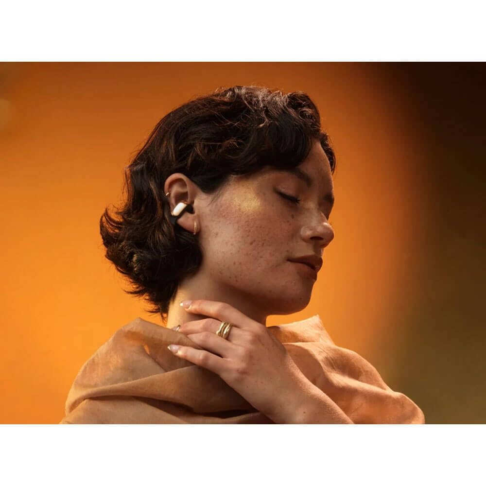 Bose Ultra Open Earbuds - Bluetooth Open Ear Earbuds with OpenAudio for Awareness, Clip-On Design for Comfort, Water Resistant, Up to 48 Hrs of Playtime, Desert Gold - Limited Edition Color