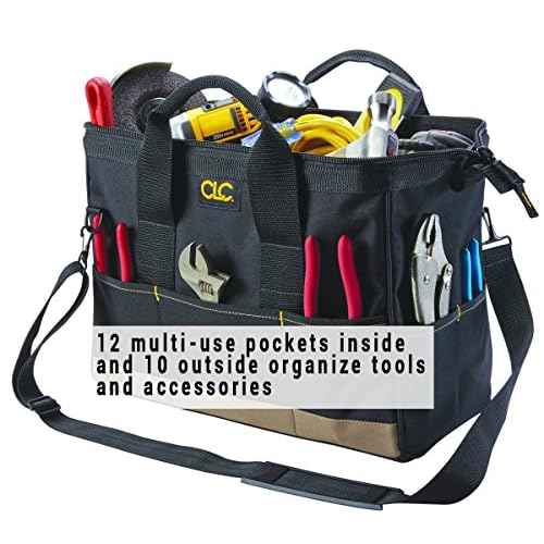 CLC Custom Leathercraft 1165 Large BigMouth Bag, 22 Pocket