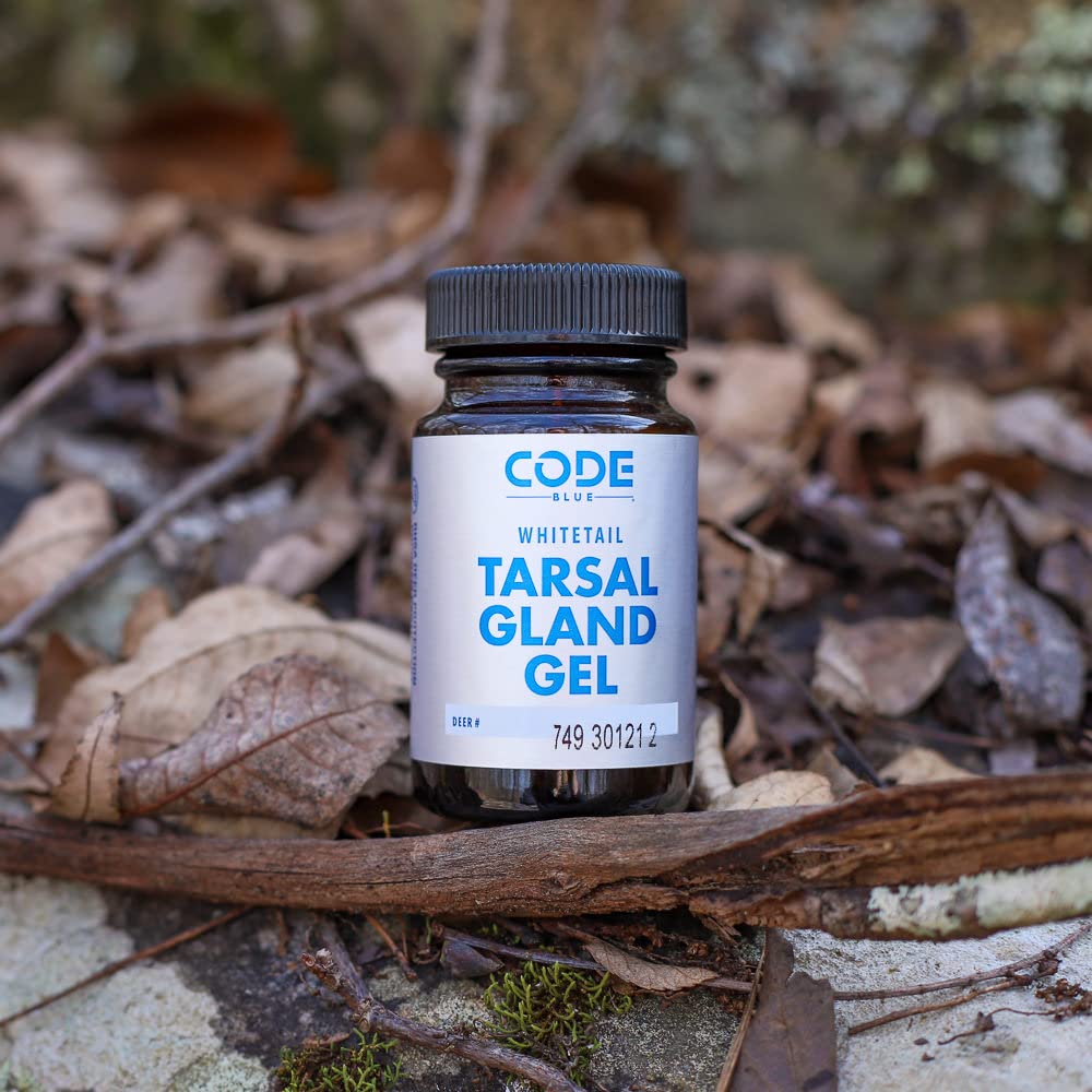 Code Blue Whitetail Tarsal Gland Gel – Concentrated Deer Attractant & Hunting Scent to Ignite Buck Dominance