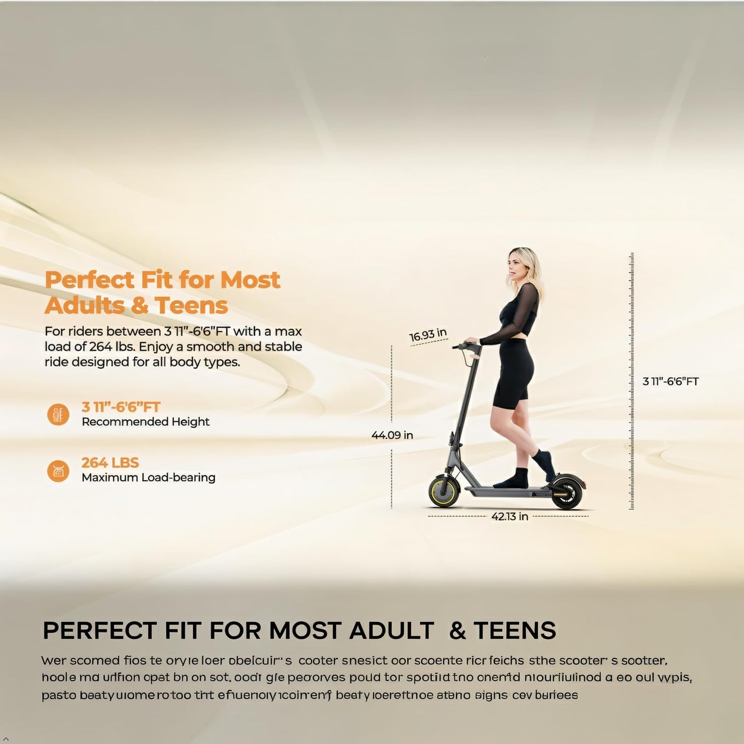 NAVIC Electric Scooter for Adults,Top Speed 19/22 MPH,Range 19/22/28 Miles,8.5”/10" Tires,E-Scooter with Dual Suspension for Commuting, APP Control