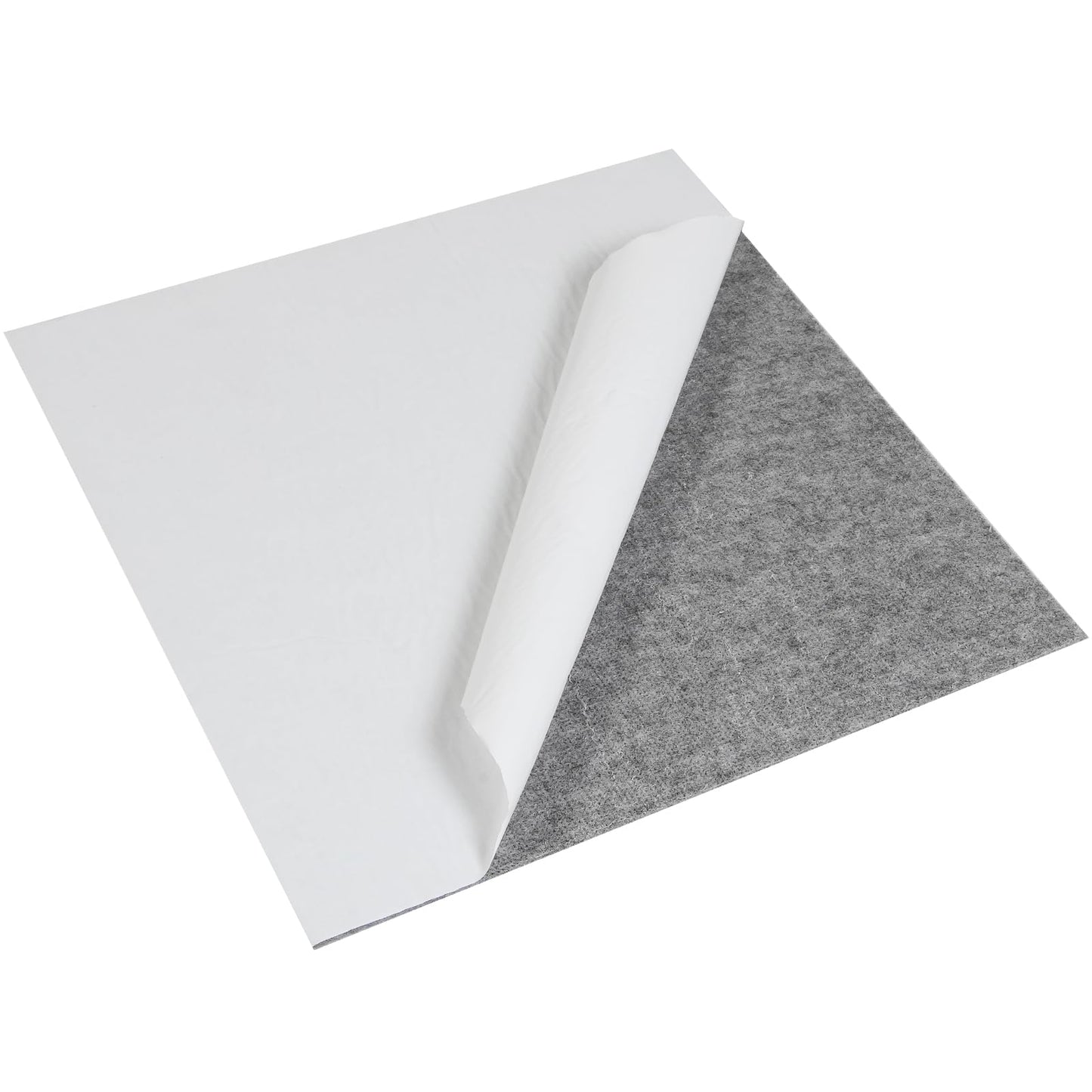 VEVOR 24 x 24 Peel and Stick Carpet Tiles Squares with Self Adhesive & Soft Padded for Indoor Outdoor Kitchen Living Room Bedrooms - Pack of 9/36 sq ft/Light Gray