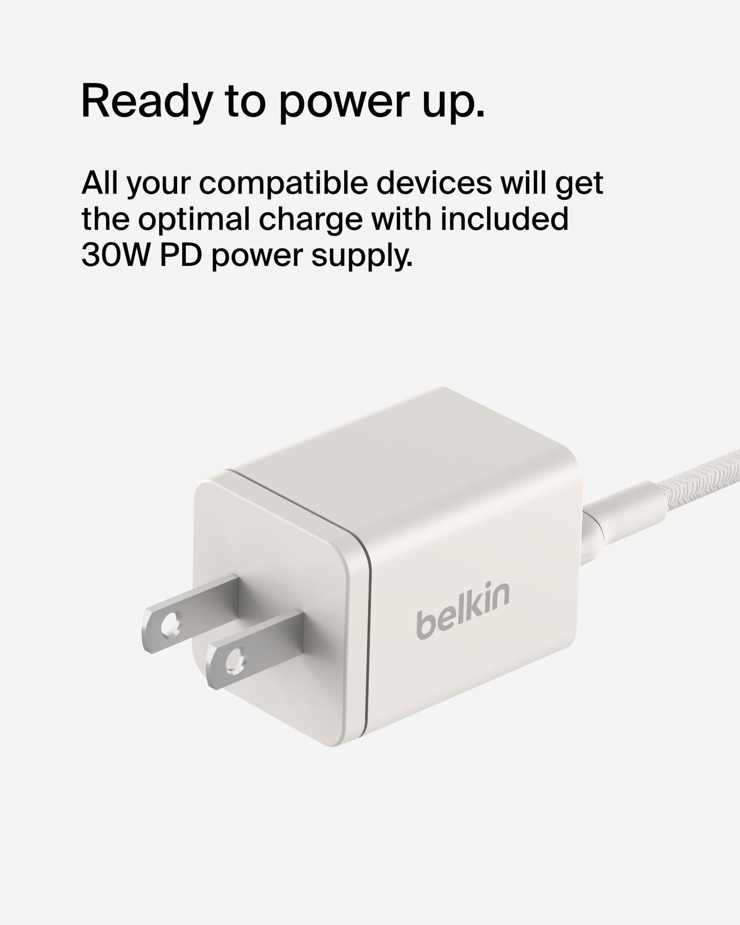 Belkin 2-in-1 MagSafe Wireless Charging Dock 15W Fast Charge iPhone Charger Compatible with iPhone 17, 16, 15, and 14 Series, AirPods, Pixel 10, and Other MagSafe Enabled Devices, PSU Included - Black