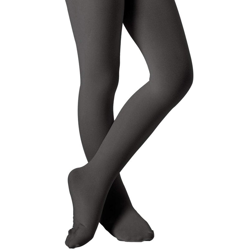 DIPUG Girls Black Tights Toddler Dance Footed Kids Ballet School Uniform Opaque Stockings 3t 4t 5t