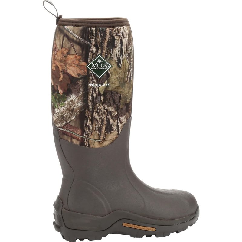 MUCK Men's Mossy Oak® Break Up Country™ Woody Max Boot, Brown, Size 15(M)