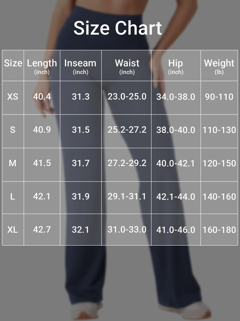 YEOREO Ease Workout Leggings with Pockets for Women No Front Seam Straight Leggings High Waist Wide Leg Yoga Pants 31.5" Black S