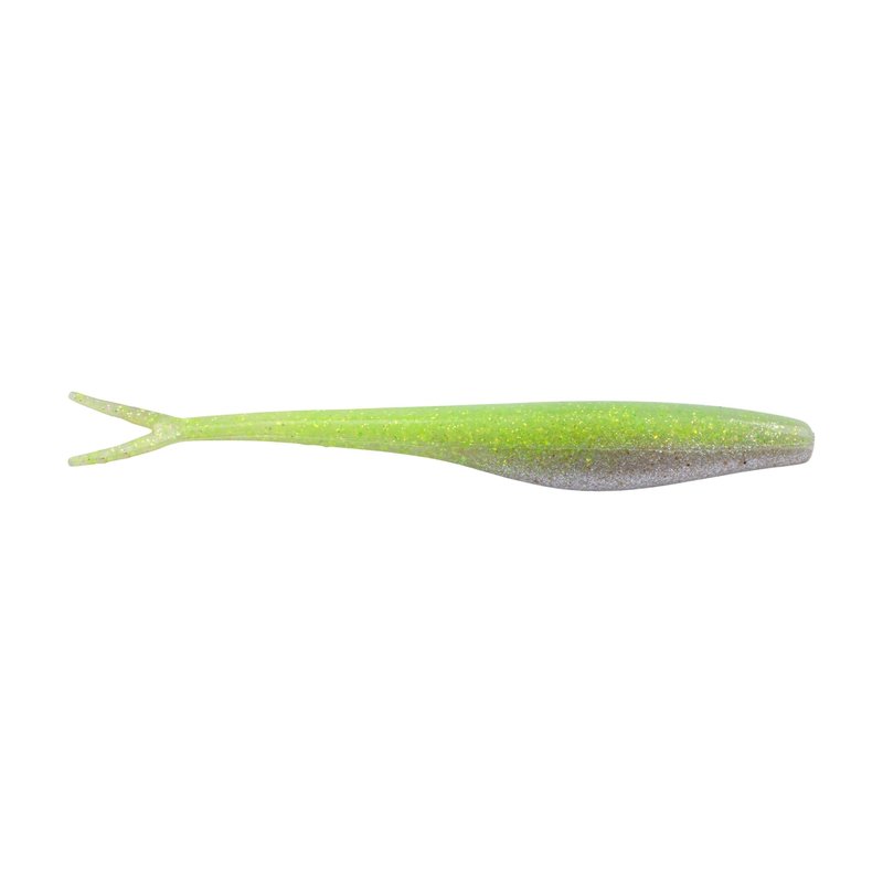 Berkley Gulp! Saltwater Jerk Shad Fishing Bait, Key Lime Chrome, 6in, Extreme Scent Dispersion, Realistic Baitfish Profile, Ideal for Redfish, Flounder, Bass and More