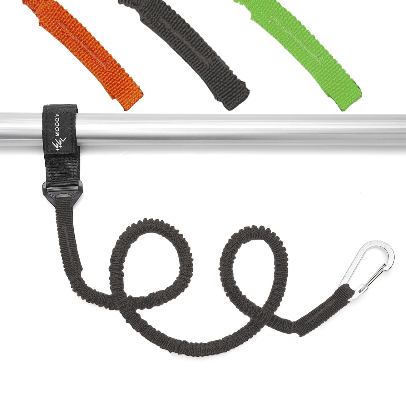 MOPHOEXII Kayak Paddle Leash Kayak Rod Leash Kayak Paddle Lanyard Stretchable Coiled Lanyard Leash Kayak Fishing Accessories for Kayak and Paddles