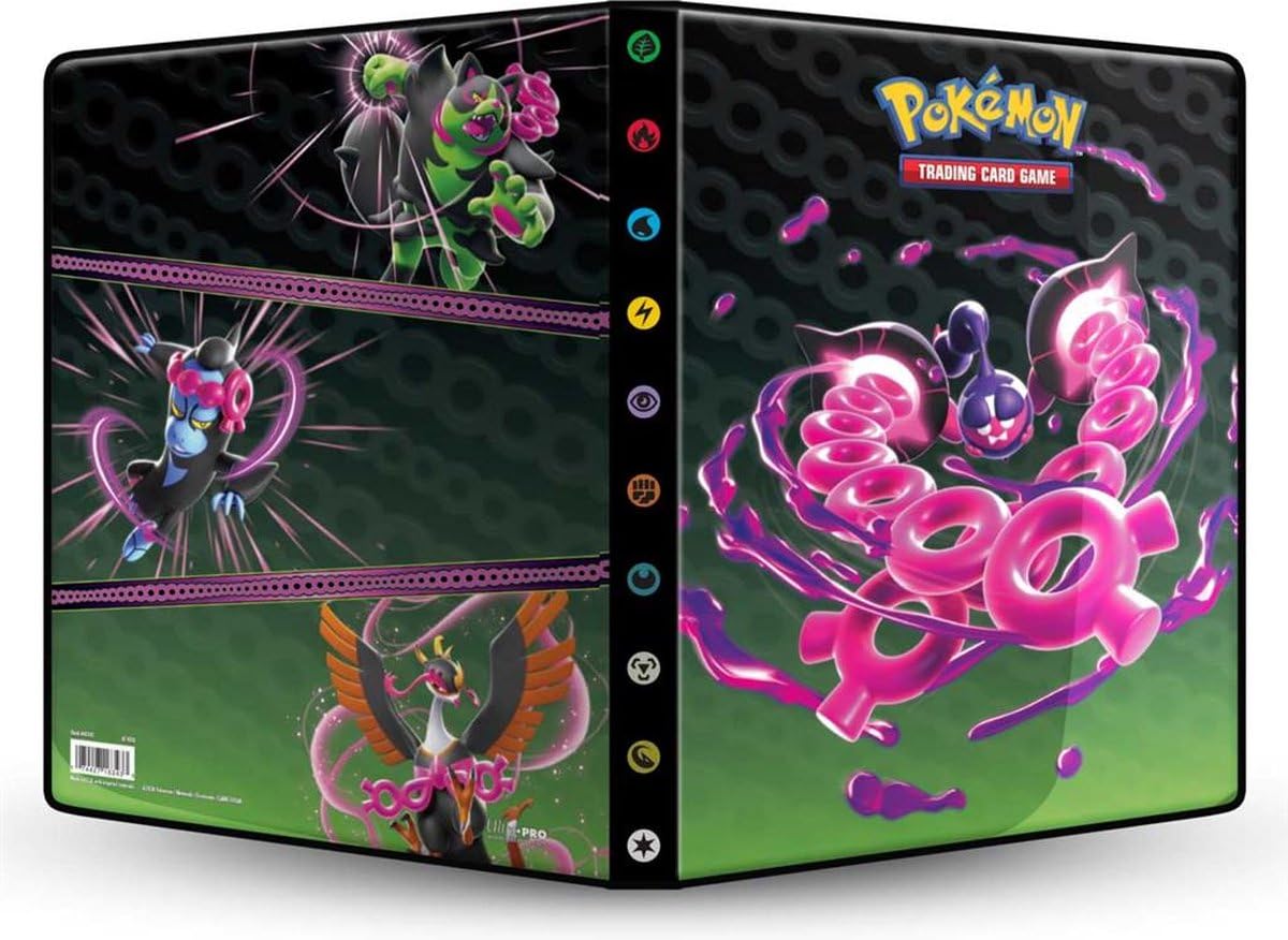 Ultra Pro | Pokémon Scarlet & Violet 6.5 Shrouded Fable 9-Pocket Portfolio (7-sheet) | Trading Card Accessory