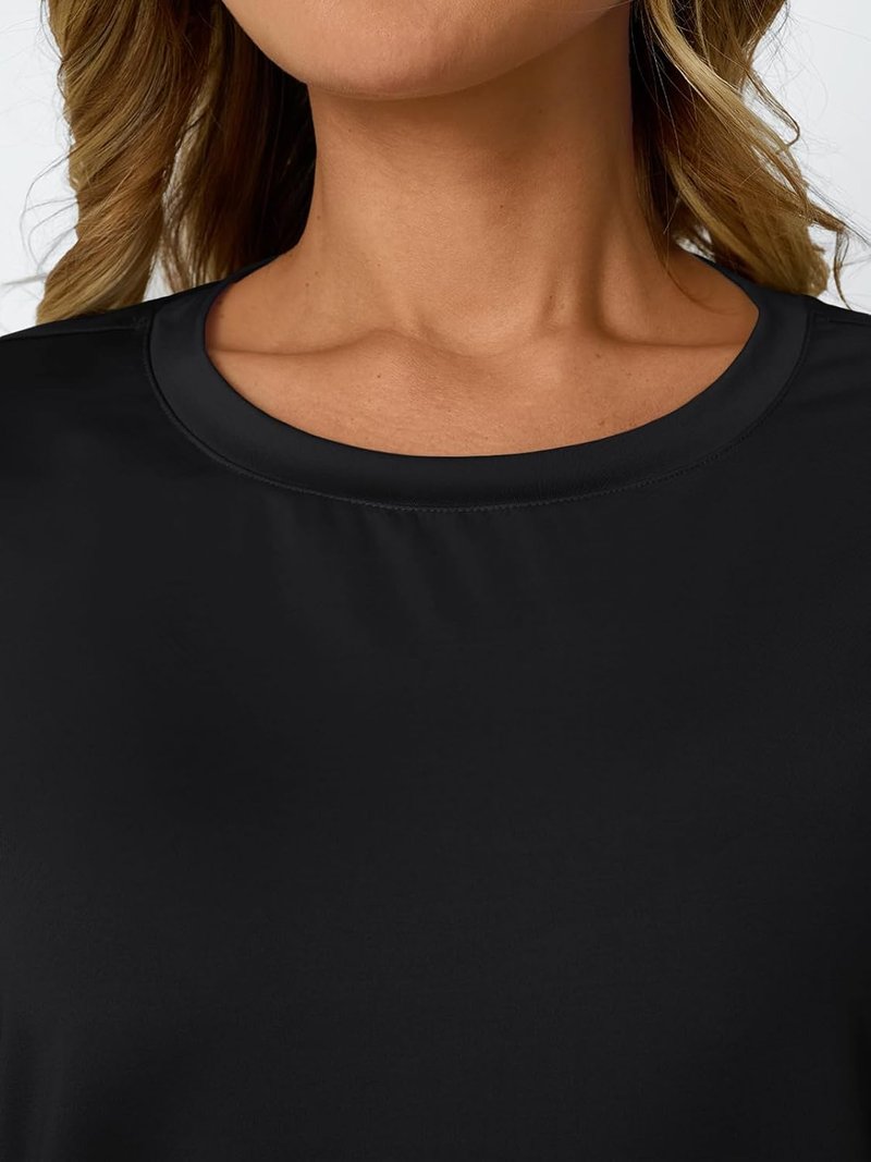 Women's Athletic Workout Shirts - Short Sleeve Tops for Running, Hiking & Gym | Comfortable Fit