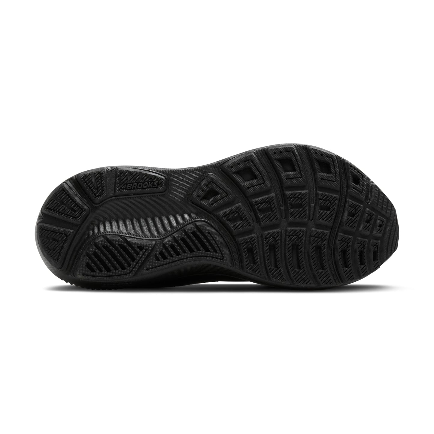 Brooks Women’s Ghost 17 Neutral Running Shoe - Black/Black/Ebony - 11 Wide
