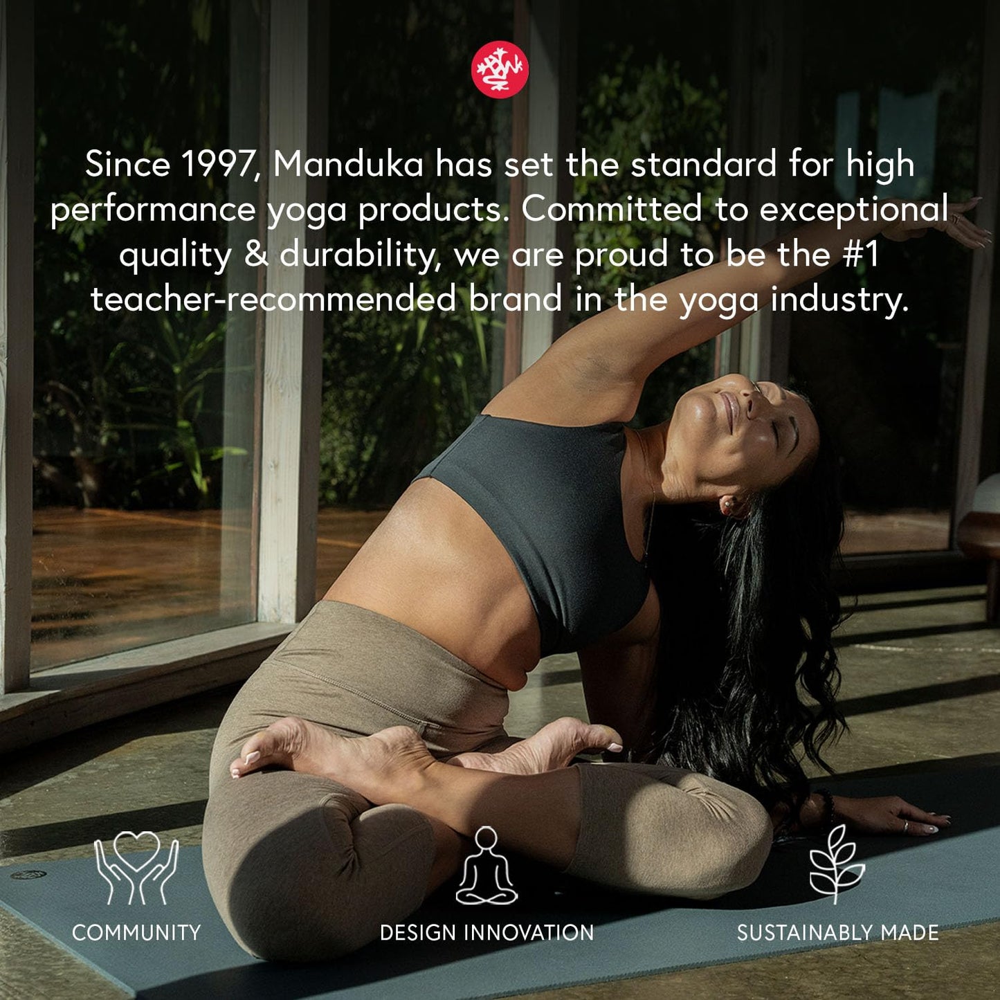Manduka PRO Yoga Mat 71" - 6mm | Lifetime Durability | Hygienic Construction | Premium Studio Quality | Teacher Approved | 71 x 26 inches | Elderberry