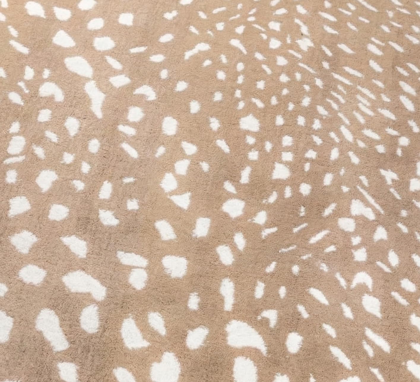 Luxury Handmade 100% Wool Area Rug – Antelope & Cheetah Print | Modern Animal Print Carpet in Neutral Grey, Ivory & Charcoal | Soft, Durable, Contemporary Living Room & Bedroom (Neutral, 5' x 8')
