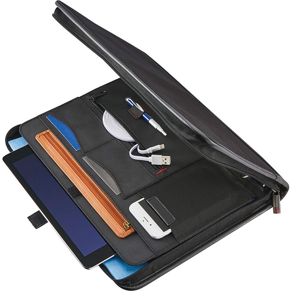 Samsonite Xenon Business 3 Ring Portfolio, Black, One Size