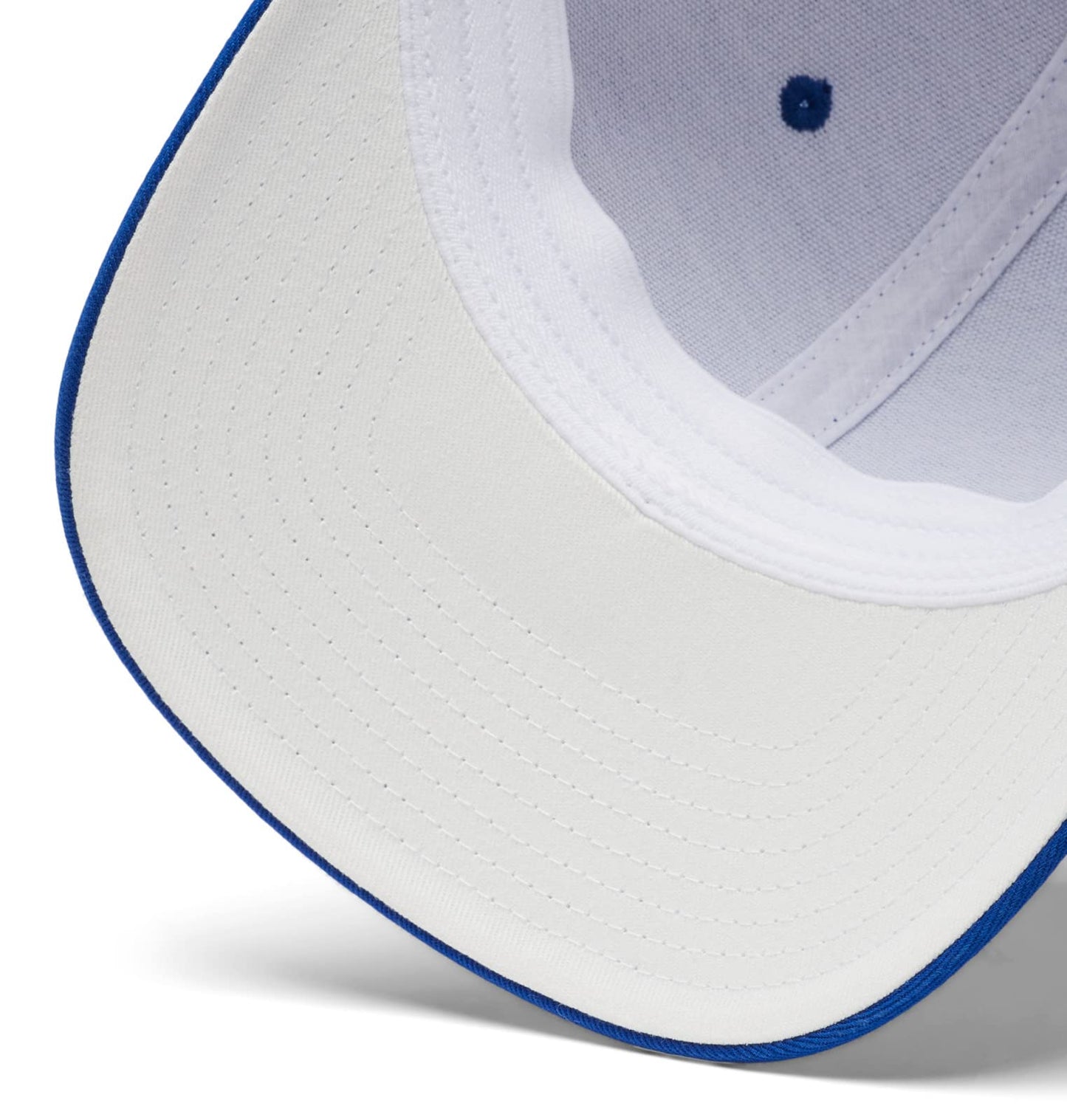 Columbia Unisex PFG Logo Mesh Snap Back - Mid, Blue Macaw/White/Marlin, One Size