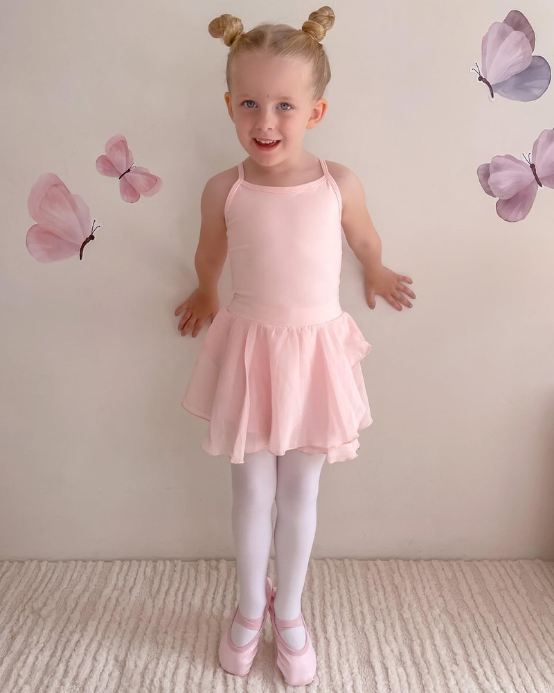 Stelle Girls' Ultra Soft Pro Dance Tight/Ballet Footed Tight(Toddler/Little Kid/Big Kid),BP+WT+TN,S