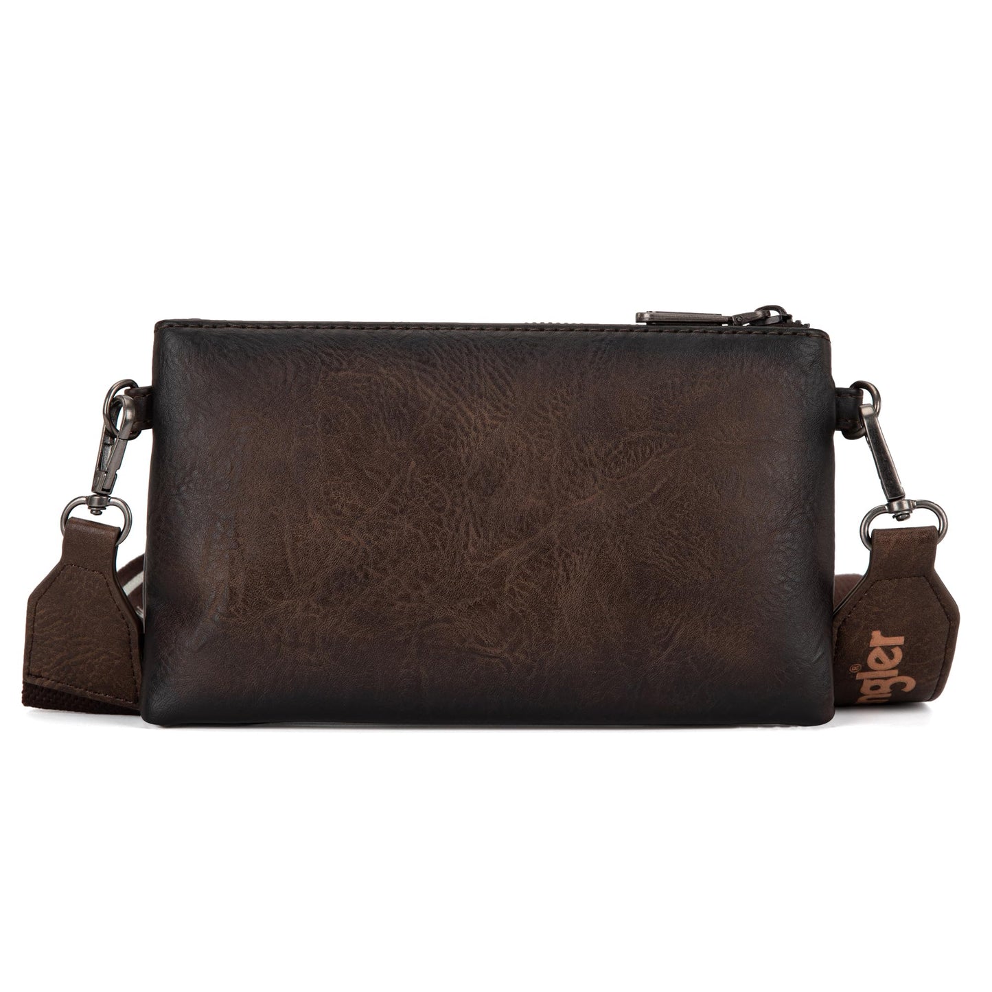 Wrangler Crossbody Purses for Women Multi-function Shoulder Bag Card Holder Small Purse Women's wallets with Double Zipper WG120-209CF