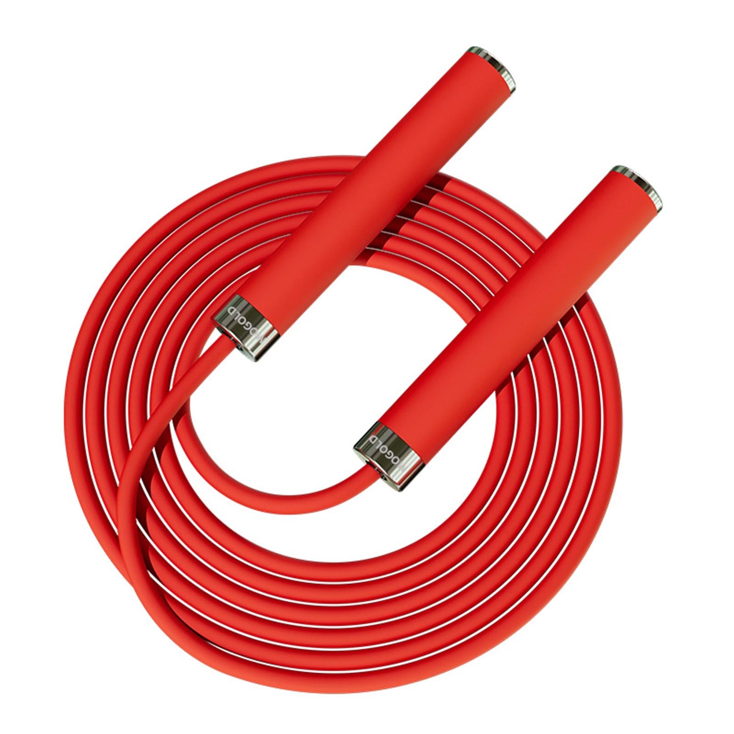 Mogold Premium Quality Jump Rope for Women Men (Beginners), 8~11ft Range Length Adjustable Skipping Ropes with Ball Bearings and Silicone Handles, Suitable for Boxing, Cardio, Crossfit Workout