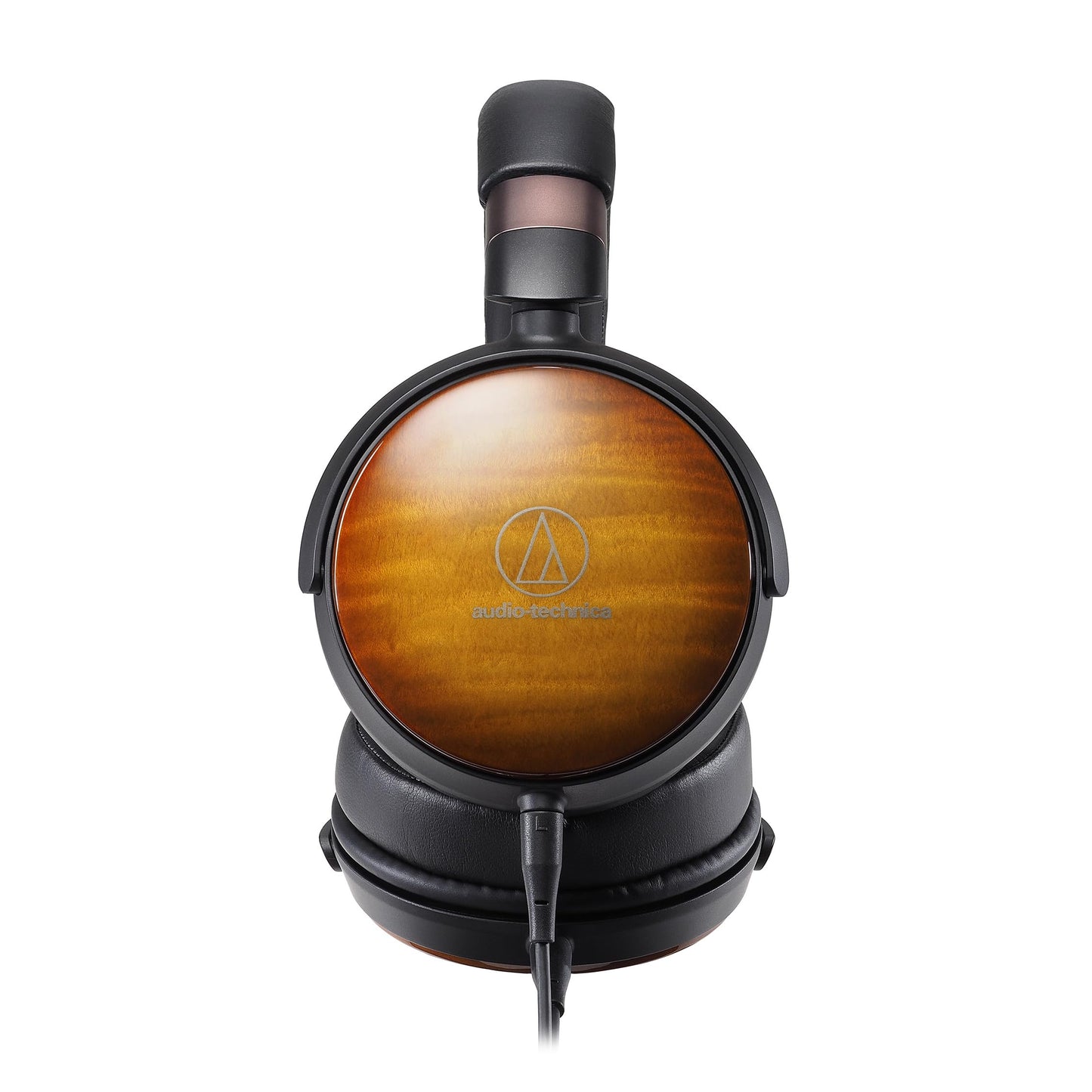 Audio-Technica ATH-WP900 Over-Ear High-Resolution Headphones, Flame Maple/Black