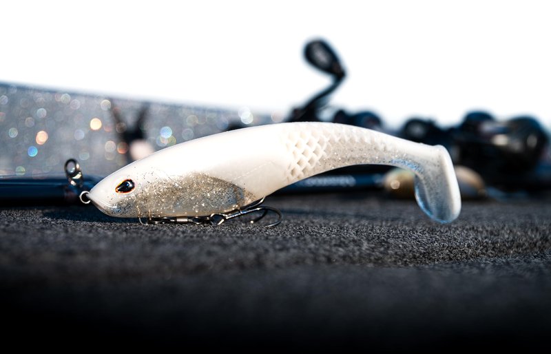 Berkley PowerBait® CullShad Fishing Bait, HD Rainbow Trout, 6 in, Soft Swimbait, Equipped with Fusion19TM Hook, Smart Weighting System