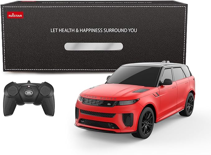 RC Range Rover Toy Car Rastar 1/24 RC Car Range Rover Sport SV Remote Control Car for Adults Boys