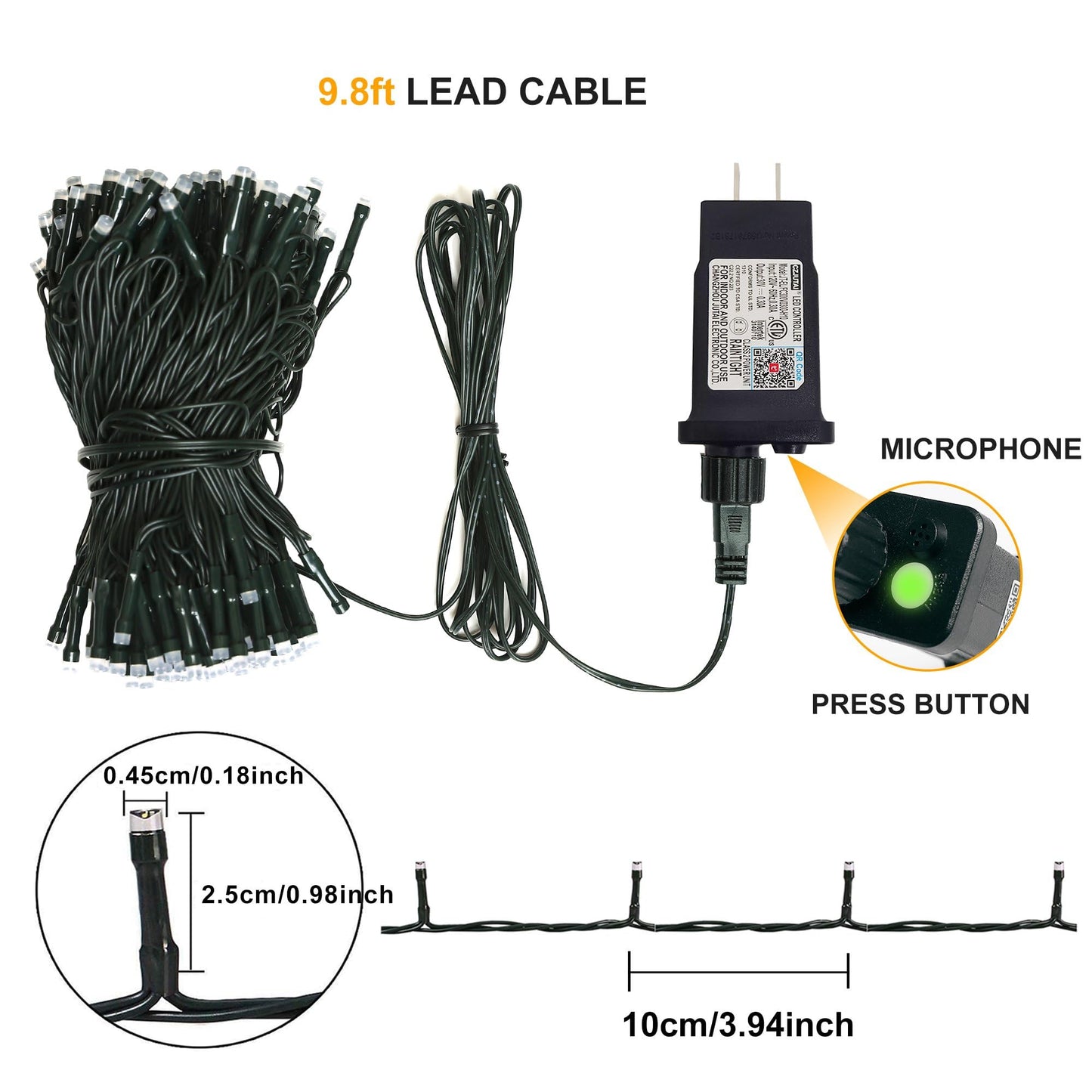 PMS Smart WiFi LED Christmas Lights, APP-Controlled RGB Fairy String Lights, Ideal for Xmas Tree, Garden, Home, Party, Halloween Festival Deco (66ft-200LED)