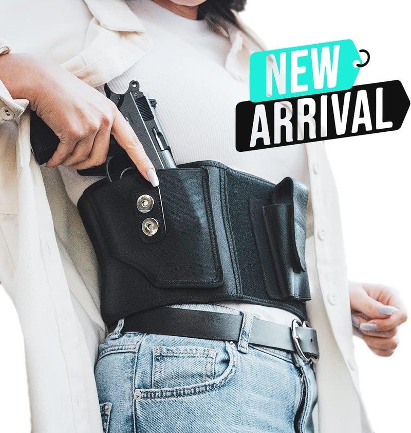 Belly Band Holster for Deep Concealment - Military-Grade Durability & Extra-Wide Comfort | Fits 99% of Handguns