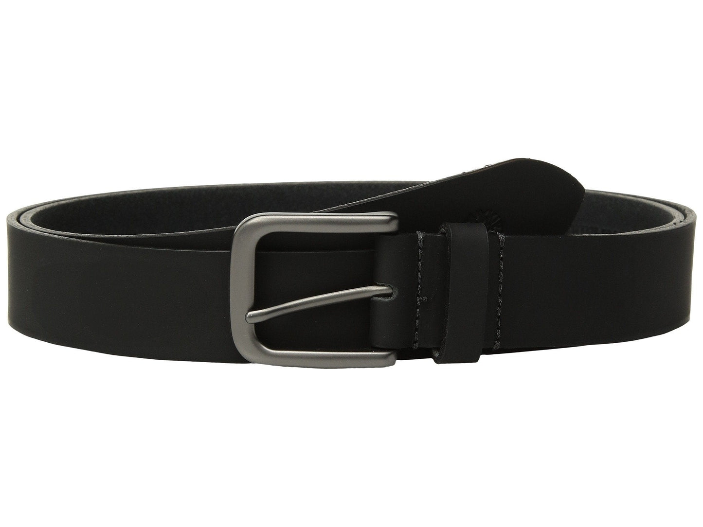 Timberland Men's 35mm Classic Buckle Jean Leather Belts, Black, 34