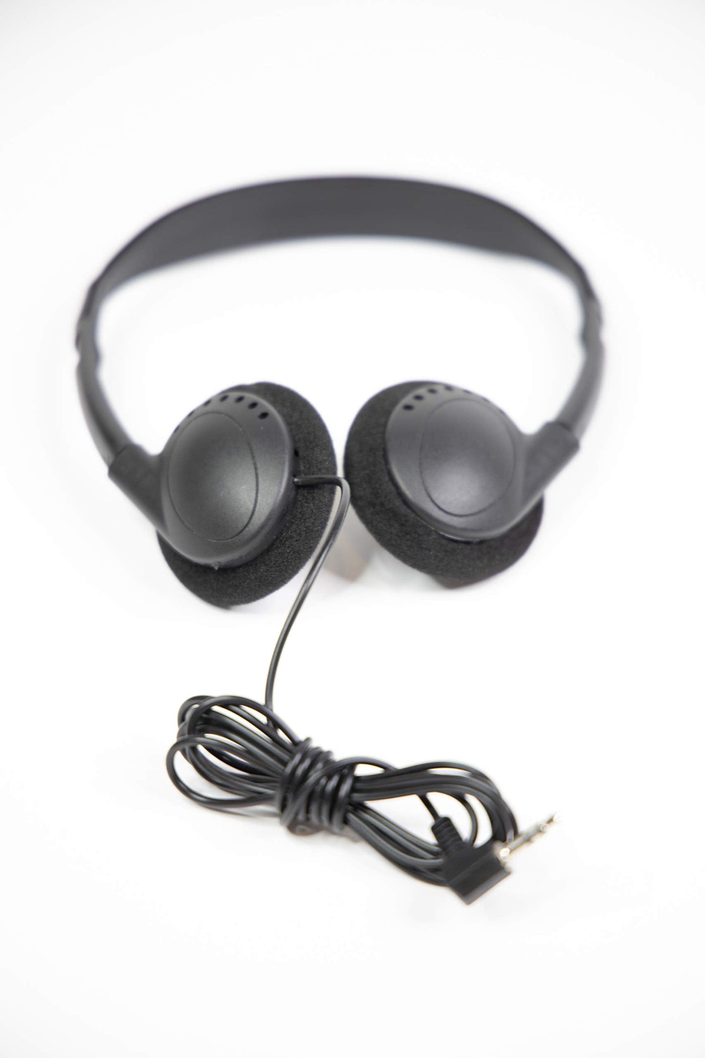 *(6 Pack)* Bulk Headphones for School Library Classroom Airplane Hospital Museum Hotel Tours Gym Students Adjustable Disposable Reusable Comfortable Compact and Easy to Store Headsets (6 Pack)