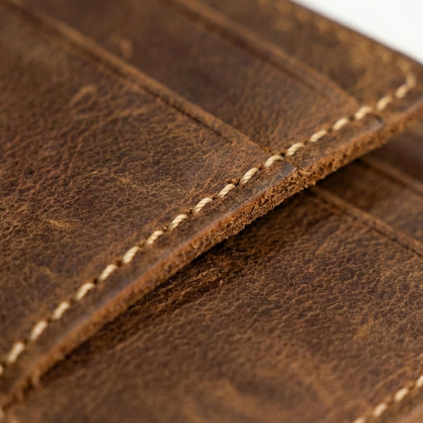Cuir Jackets Top Grain Leather Wallet for Men | RFID Blocking Genuine Leather Wallets for Men | Secure and Durable Extra Capacity Bifold Wallet with 2 ID Windows and Upto 9 Card Slots (Brown)