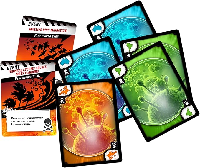 Pandemic Contagion Board Game - Become the Disease in This Standalone Strategy Game! Cooperative Game for Kids & Adults Ages 13+ 2-5 Players 30 Minute Playtime Made by Z-Man Games
